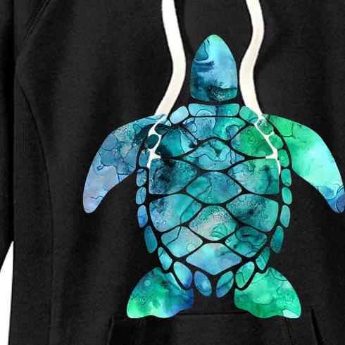 Save The Turtles Sea Turtle Gifts Ocean Animals Sea Turtle Women's Fleece Hoodie