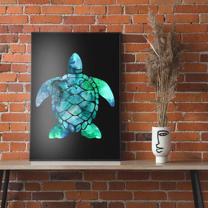 Save The Turtles Sea Turtle Gifts Ocean Animals Sea Turtle Poster