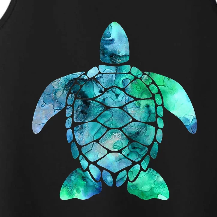 Save The Turtles Sea Turtle Gifts Ocean Animals Sea Turtle Performance Tank