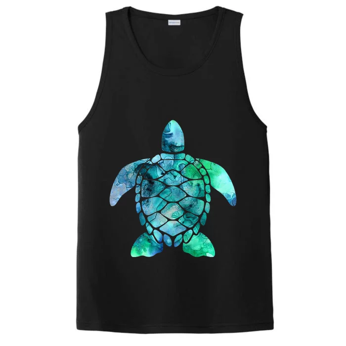 Save The Turtles Sea Turtle Gifts Ocean Animals Sea Turtle Performance Tank