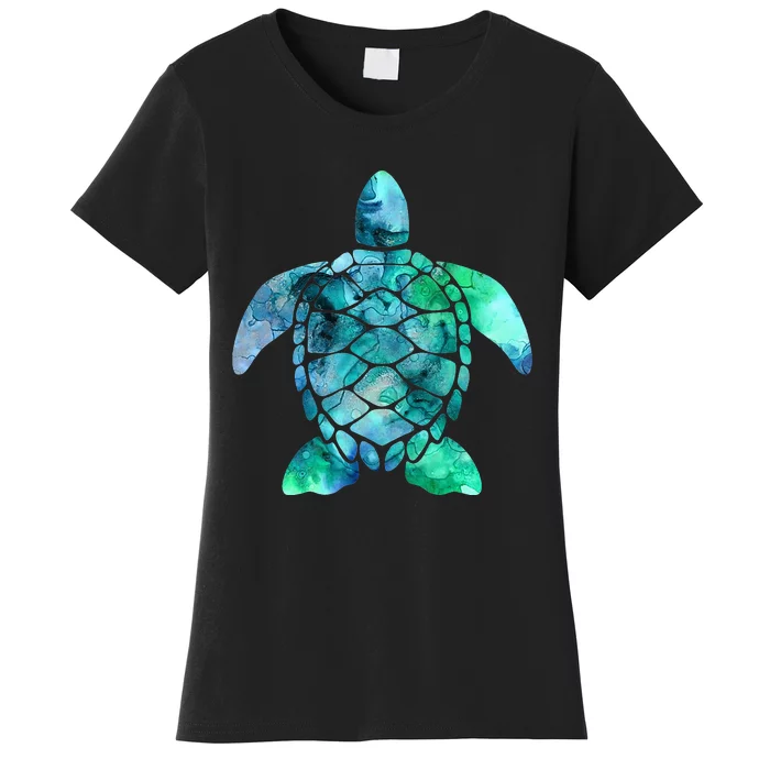 Save The Turtles Sea Turtle Gifts Ocean Animals Sea Turtle Women's T-Shirt