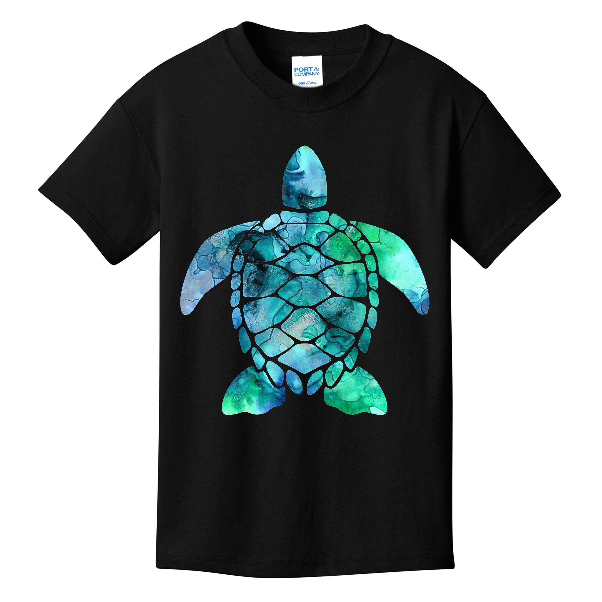 Save The Turtles Sea Turtle Gifts Ocean Animals Sea Turtle Kids T-Shirt ...