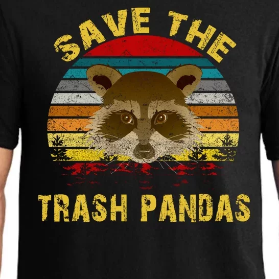 Save The Trash Pandas Pajama Set