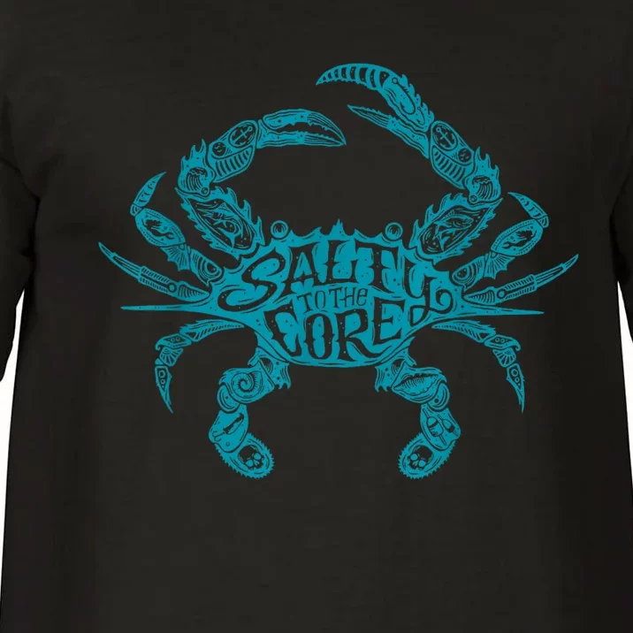 Salty To The Core Crab Comfort Colors T-Shirt