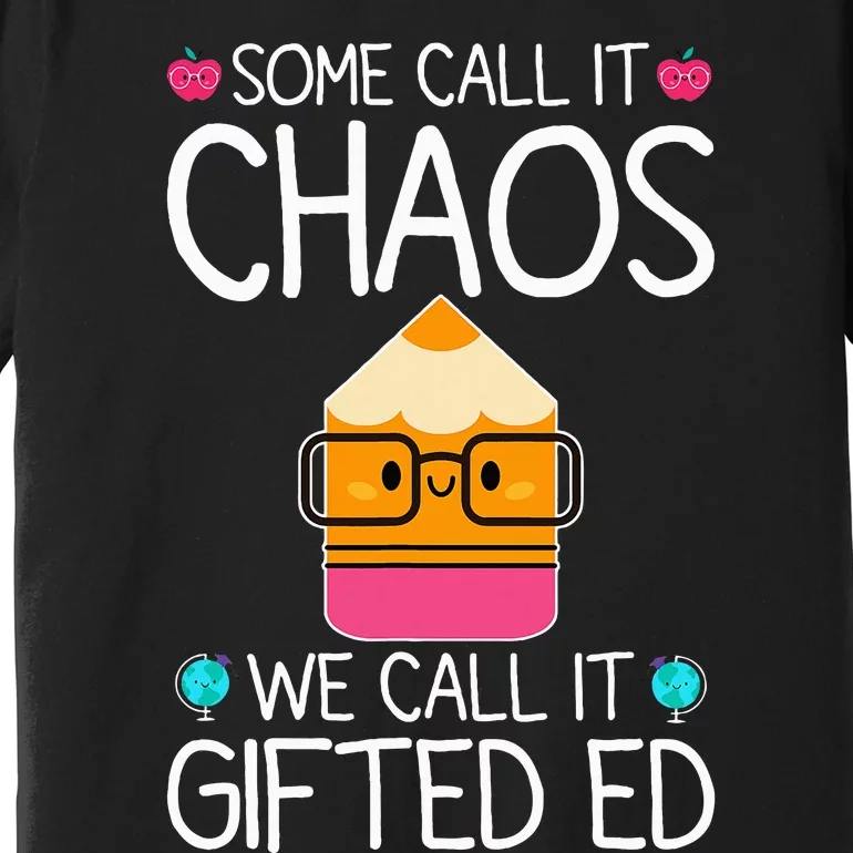 School Teacher Team Student Chaos Team Premium T-Shirt