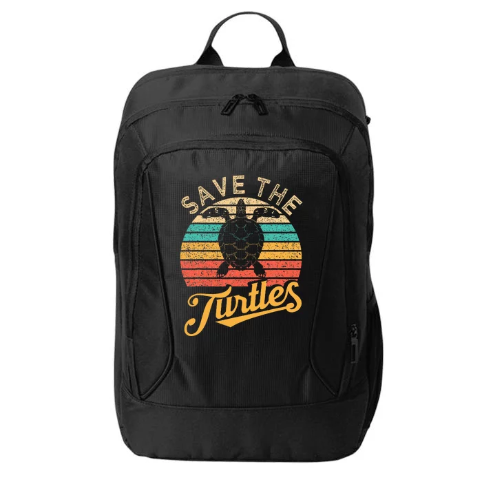 Save The Turtle Animal Rights Sea Turtle City Backpack