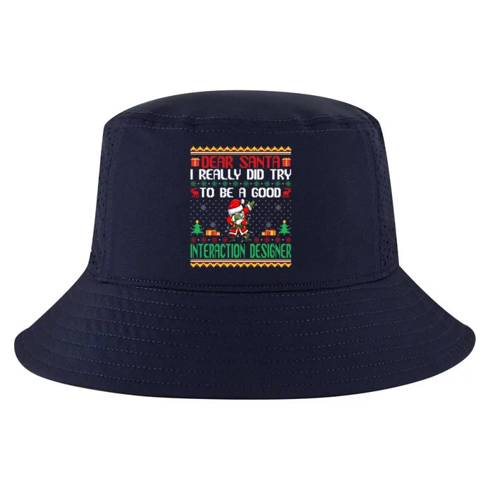 Santa Try To Be A Good Interaction Designer Christmas Gift Cool Comfort Performance Bucket Hat