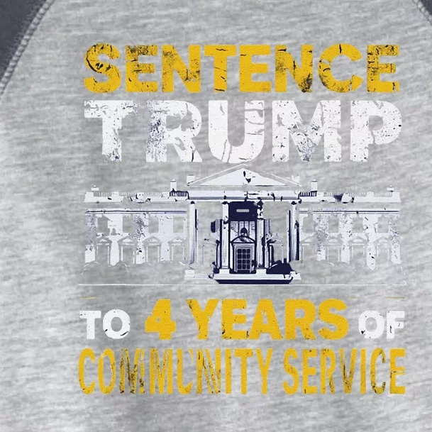 Sentence Trump To 4 Years Of Community Service Toddler Fine Jersey T-Shirt