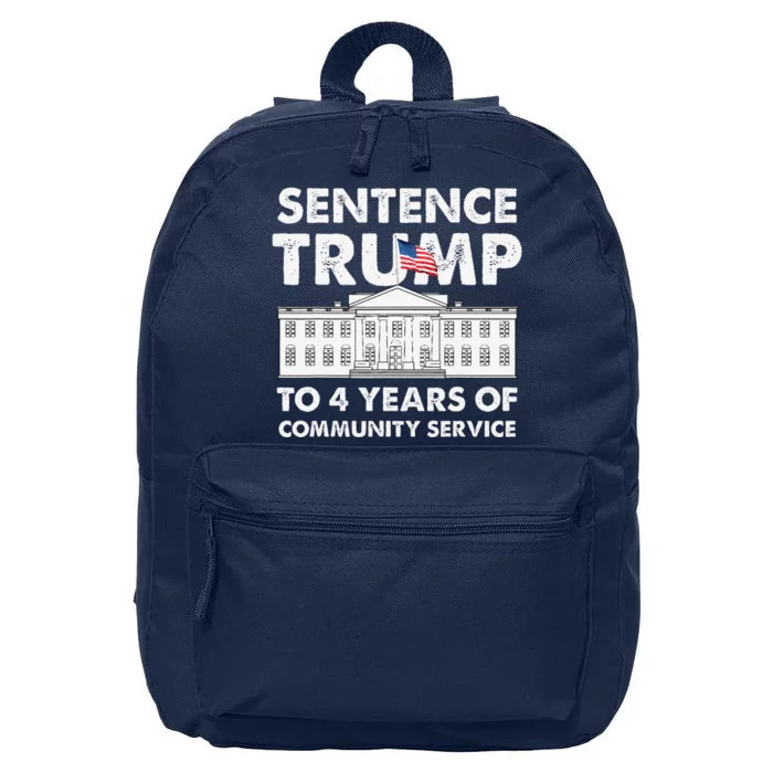 Sentence Trump To 4 Years Of Community Service Trump 16 in Basic Backpack