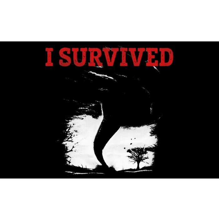 Storm Tornado Twister And Hurricane Weather I Survived Bumper Sticker