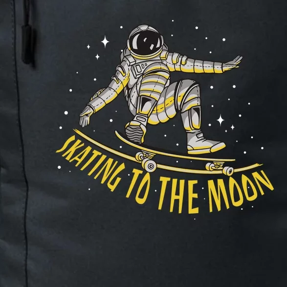 Skating To The Moon Astronaut Daily Commute Backpack