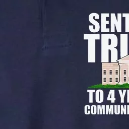 Sentence Trump To 4 Years Of Community Service Softstyle Adult Sport Polo