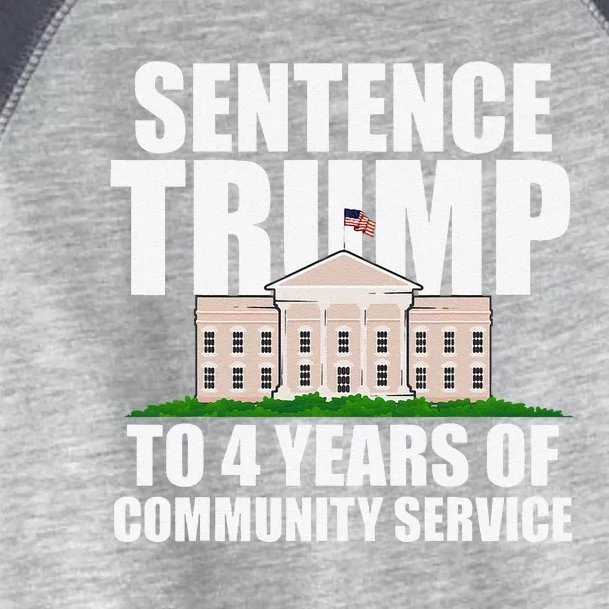 Sentence Trump To 4 Years Of Community Service Toddler Fine Jersey T-Shirt