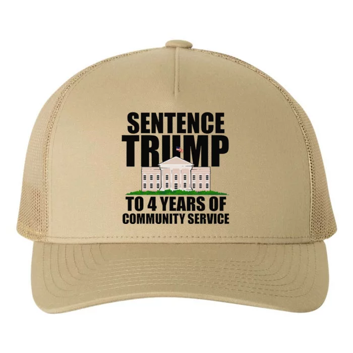 Sentence Trump To 4 Years Of Community Service Yupoong Adult 5-Panel Trucker Hat