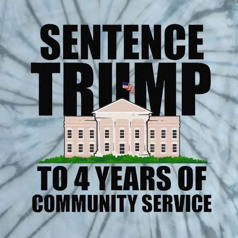 Sentence Trump To 4 Years Of Community Service Tie-Dye T-Shirt