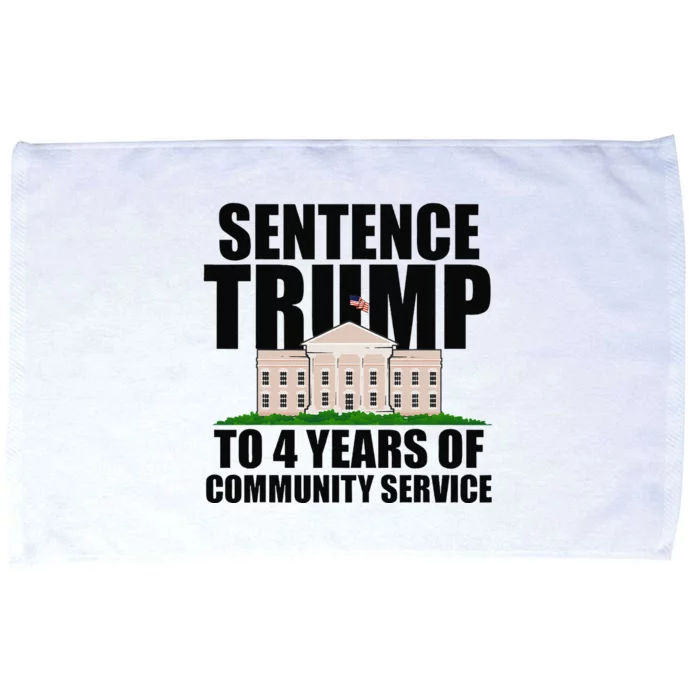 Sentence Trump To 4 Years Of Community Service Microfiber Hand Towel