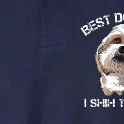 Shih Tzu T Funny Dog Pet Best Dog Ever Gift Birthday Softstyle Adult Sport Polo