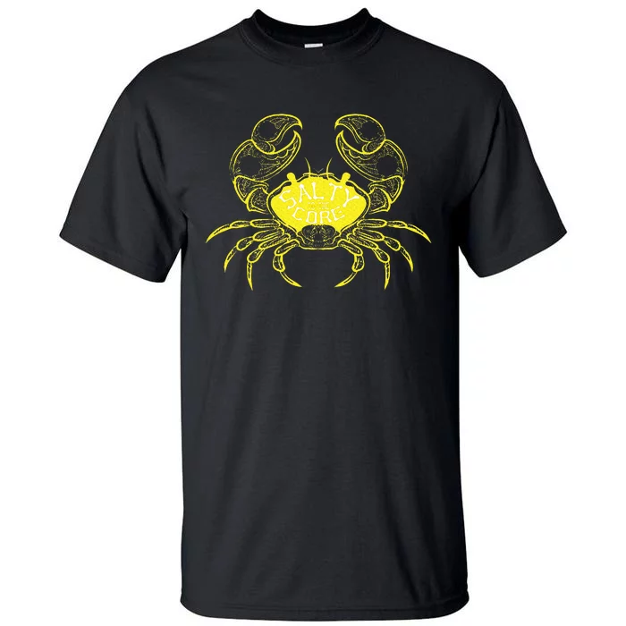 Salty To The Core Crab Tall T-Shirt