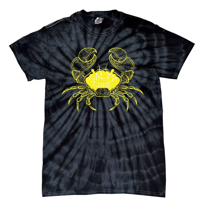 Salty To The Core Crab Tie-Dye T-Shirt