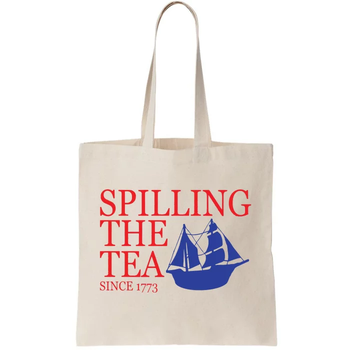 Spilling The Tea Tote Bag