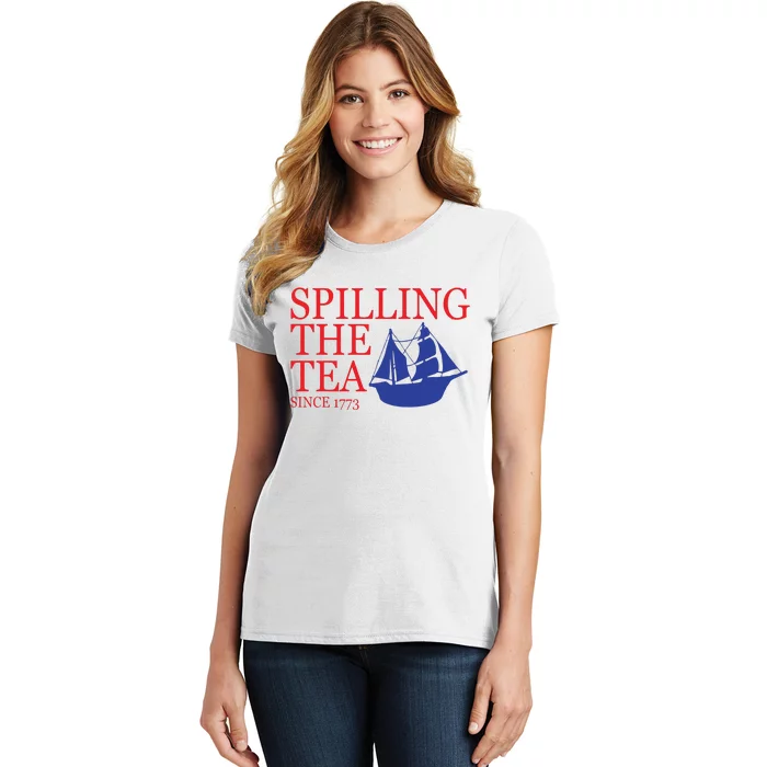 Spilling The Tea Women's T-Shirt