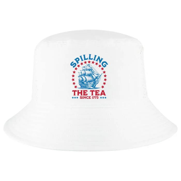 Spilling The Tea Since 1773 Cool Comfort Performance Bucket Hat