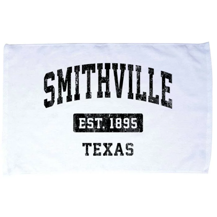 Smithville Texas Tx Vintage Sports Established Design Microfiber Hand Towel