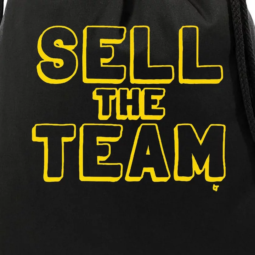 Sell The Team Oakland Baseball Premium Drawstring Bag