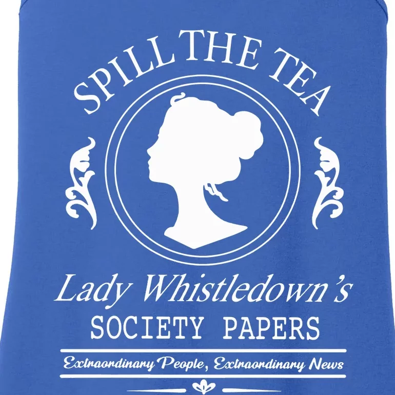 Spill The Tea Lady Whistledown Society Papers Ladies Essential Tank