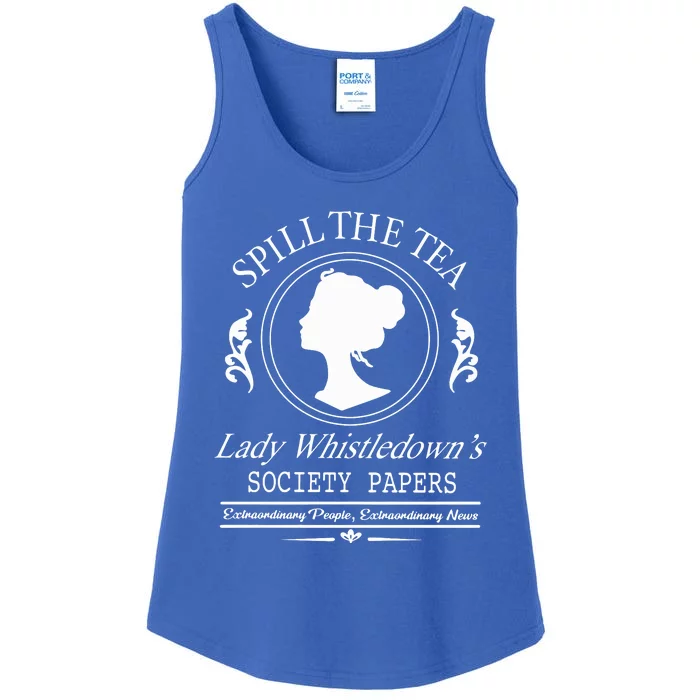 Spill The Tea Lady Whistledown Society Papers Ladies Essential Tank