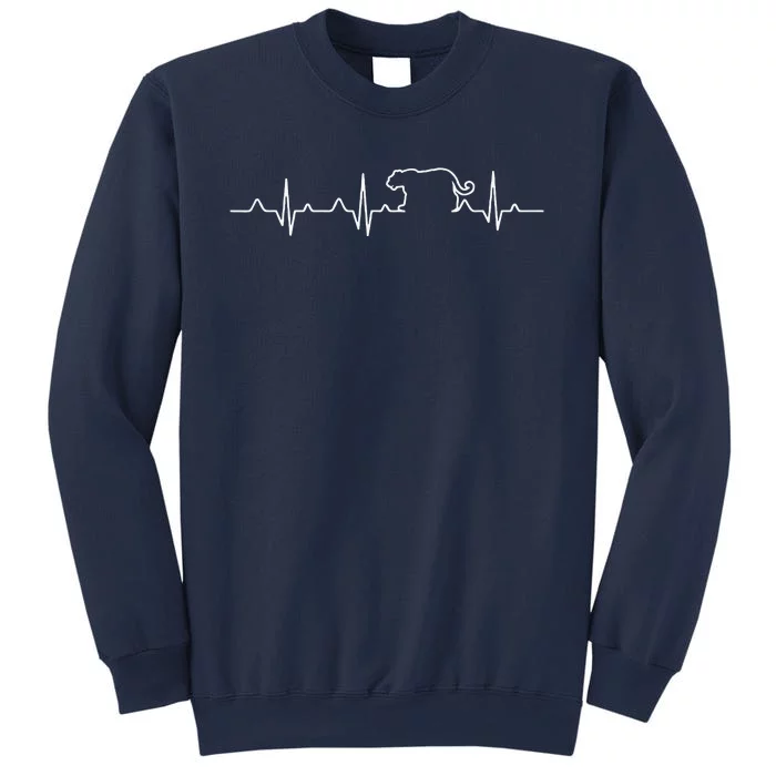 Save The Tiger Heartbeat Support Wildlife Gift Sweatshirt