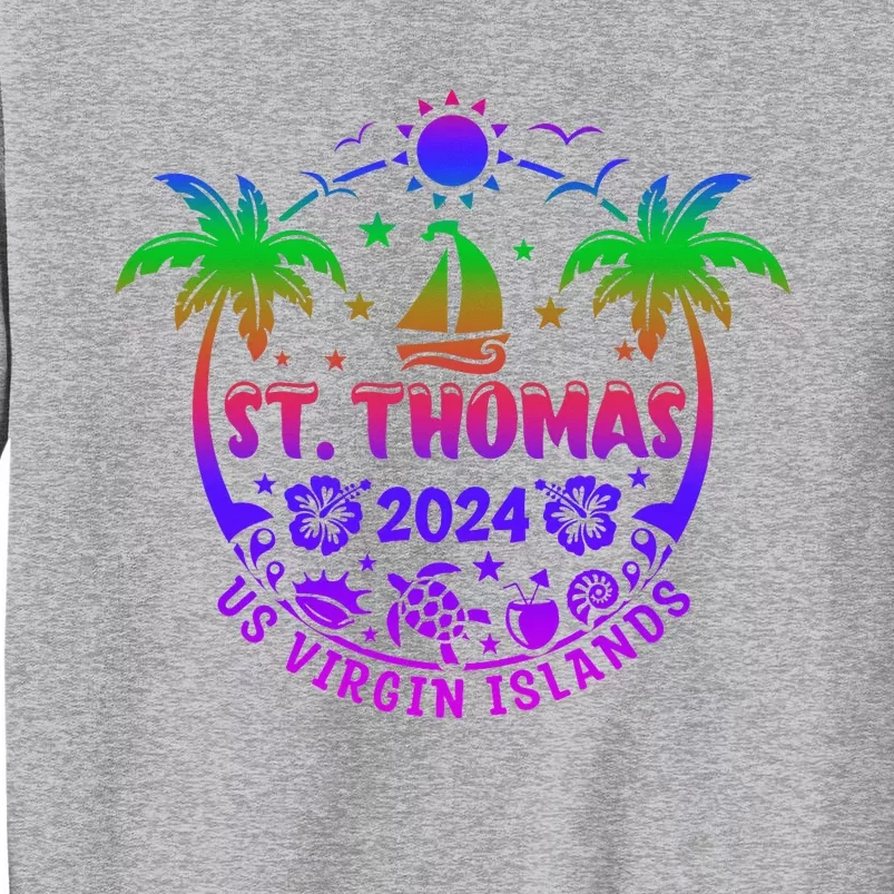 St Thomas Us Virgin Islands Summer Tall Sweatshirt