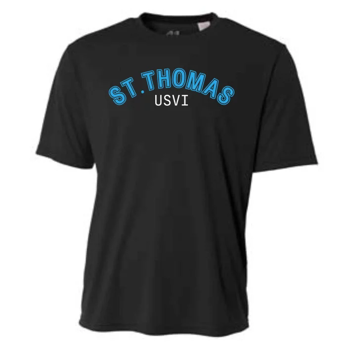 St Thomas Usvi Islands Holiday Gift Cooling Performance Crew T-Shirt