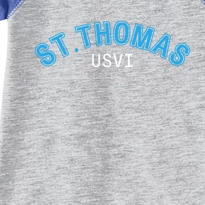 St Thomas Usvi Islands Holiday Gift Infant Baby Jersey Bodysuit