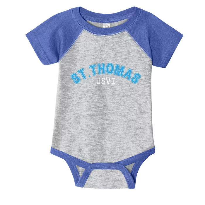 St Thomas Usvi Islands Holiday Gift Infant Baby Jersey Bodysuit