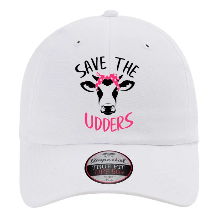 Save The Udders Breast Cancer Awareness Cow The Original Performance Cap