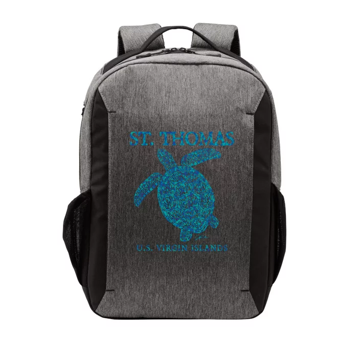 St Thomas Us Virgin Islands Sea Turtle Gift Vector Backpack