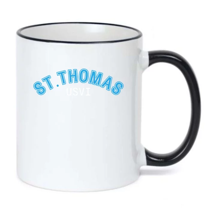 St Thomas Usvi Islands Holiday Meaningful Gift Black Color Changing Mug