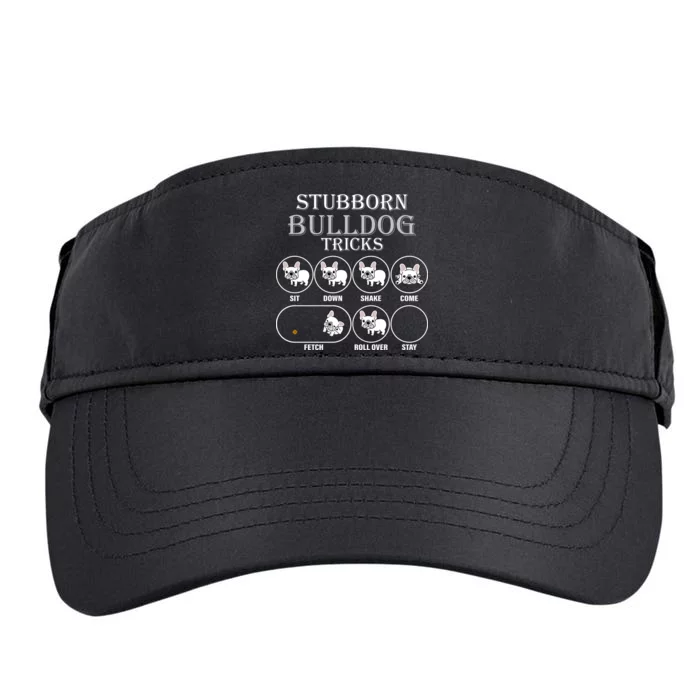 Stubborn Bulldog Tricks Adult Drive Performance Visor