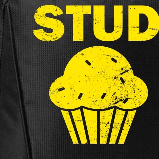 Stud Muffin Funny Retro City Backpack