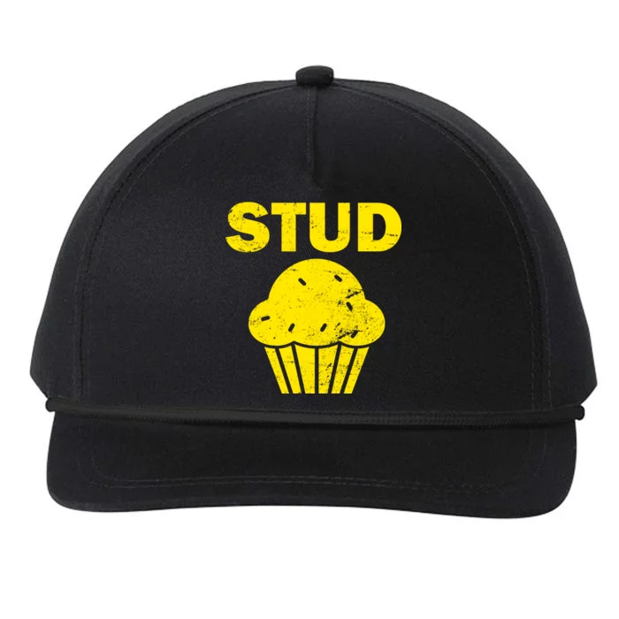 Stud Muffin Funny Retro Snapback Five-Panel Rope Hat