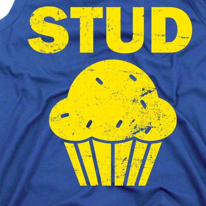 Stud Muffin Funny Retro Tank Top