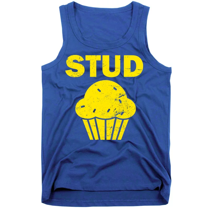 Stud Muffin Funny Retro Tank Top