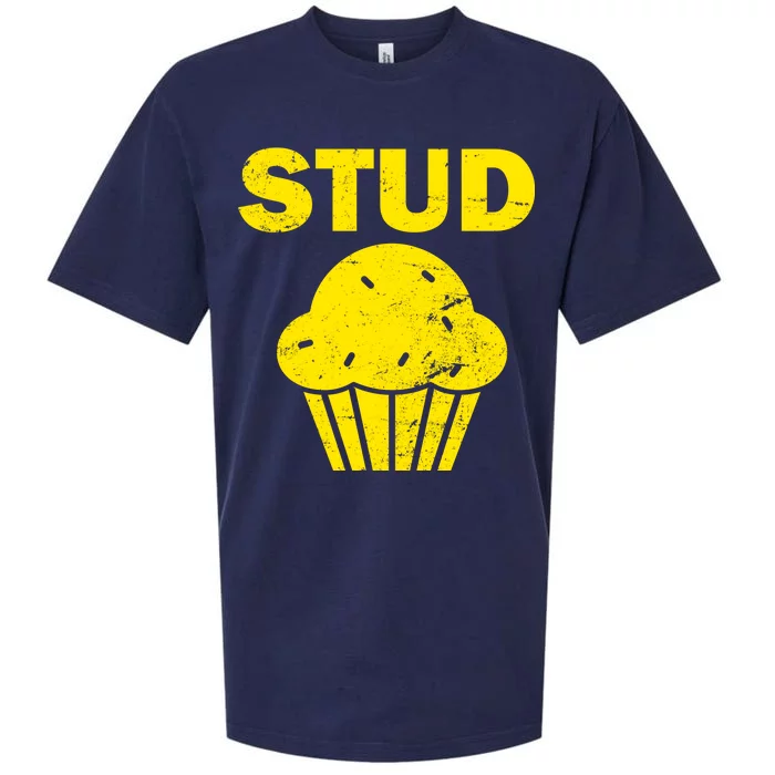 Stud Muffin Funny Retro Sueded Cloud Jersey T-Shirt