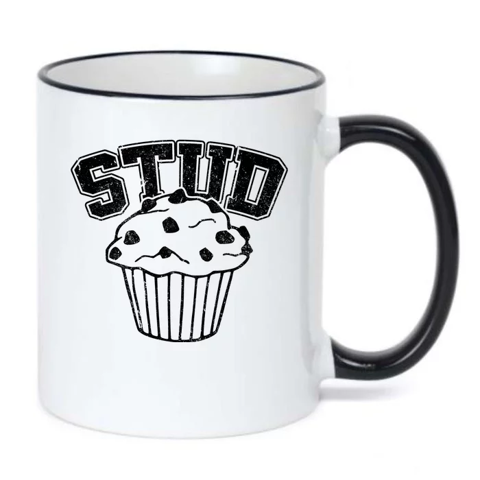 Stud Muffin Retro Black Color Changing Mug