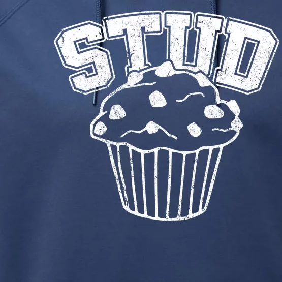 Stud Muffin Retro Performance Fleece Hoodie