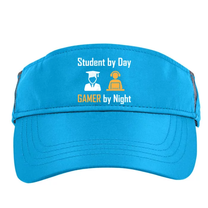 Student By Day Gamer By Night Adult Drive Performance Visor