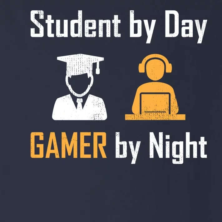 Student By Day Gamer By Night Toddler Long Sleeve Shirt