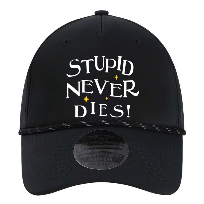 Stupid Never Dies Performance The Dyno Cap