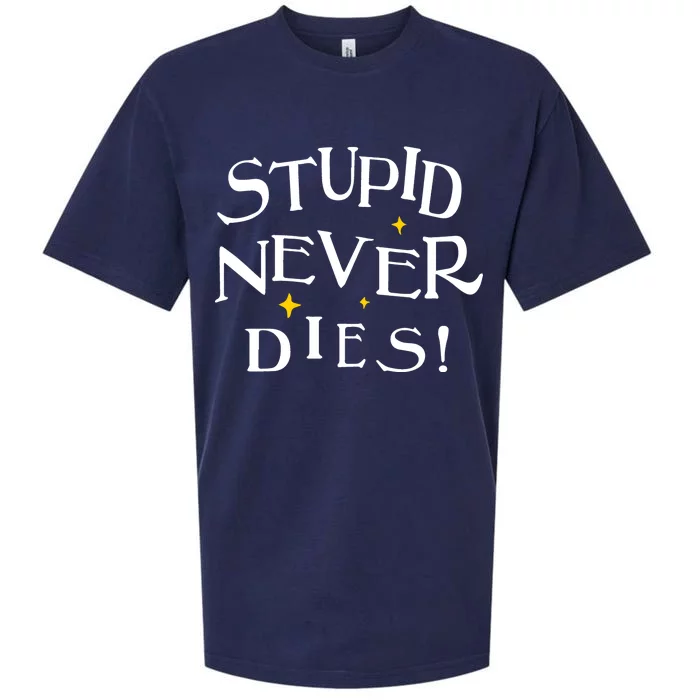 Stupid Never Dies Sueded Cloud Jersey T-Shirt